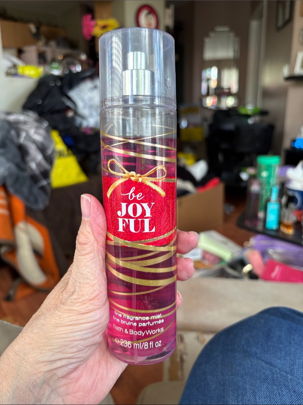Bath & Body Works Be Joyful Fragrance Mist 236ml.  Check Level. Rare & Disc.